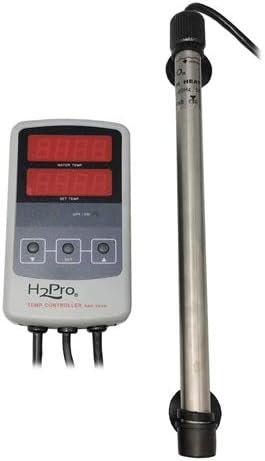 H2Pro Titanium Heater with Controller 200 Watt