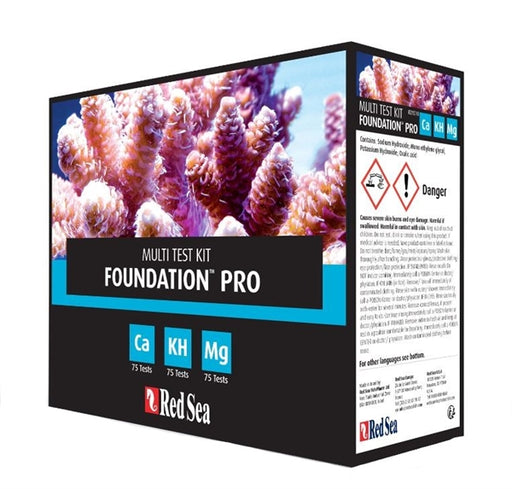 Red Sea Reef Foundation Pro Multi Test kit (Ca,Alk,Mg)