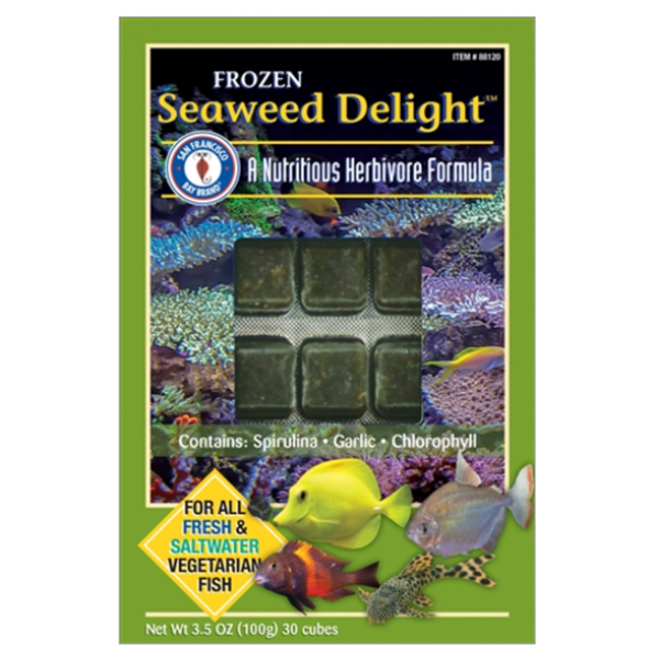 Bay Brand FROZEN Seaweed Delight 3.5oz Cube
