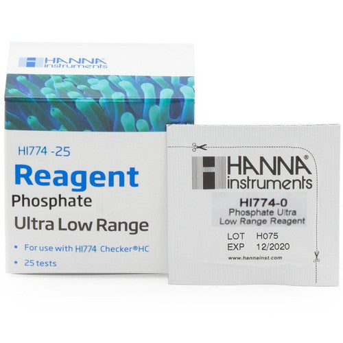 Hanna Phosphate Ultra Low Range Checker HC Reagents (25 Tests)